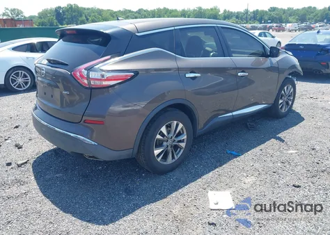 2015 Nissan Murano S из США, поврежденный, VIN 5N1AZ2MHXFN260824